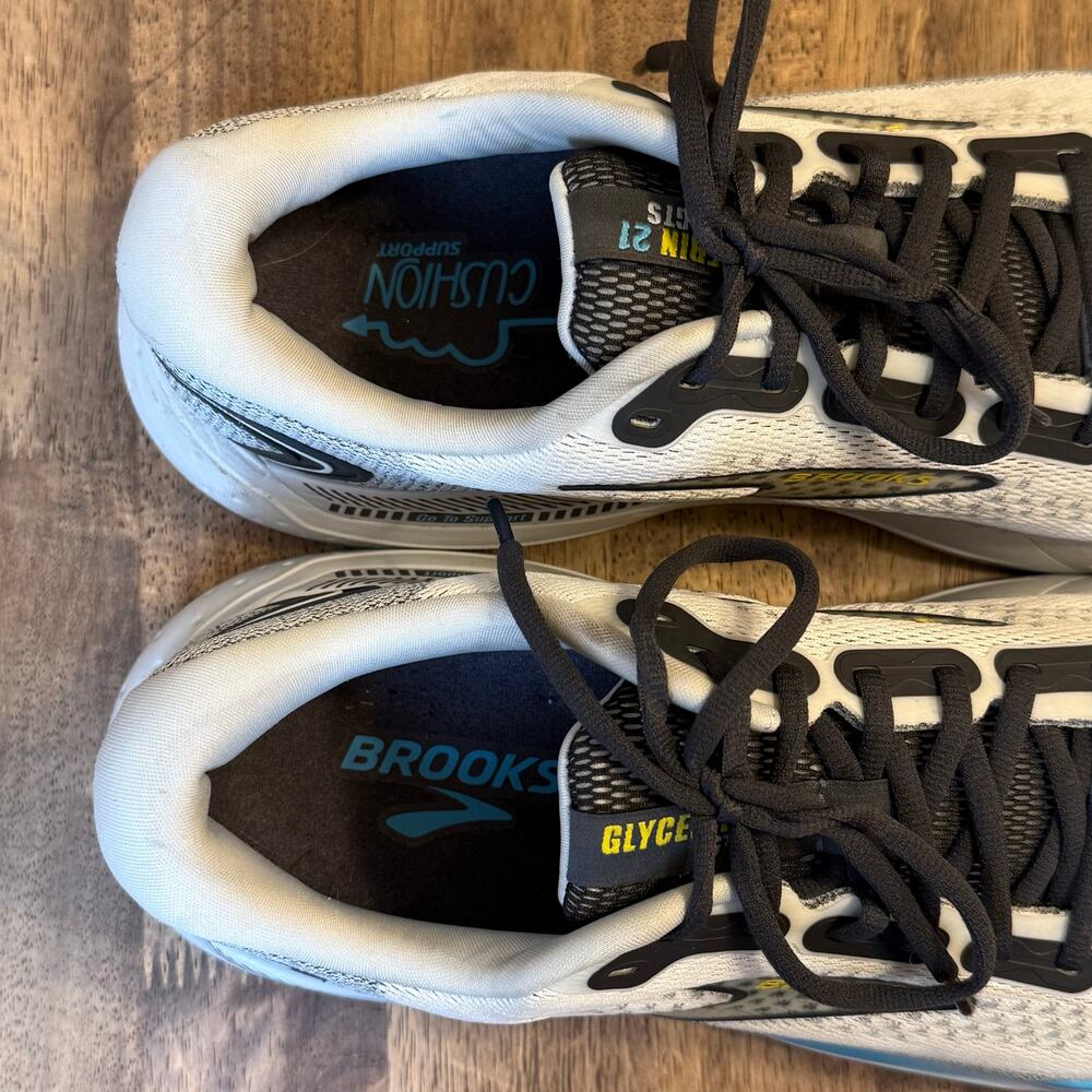Brooks Glycerin GTS 21 Shoe Running Walking DNA Loft Cushion Coconut Men’s 11.5D - Picture 6 of 10